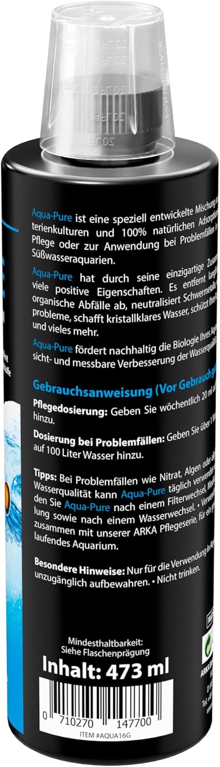 Detalle 2 de Wasserklärer Aquarium 473 ml Aqua-Pure