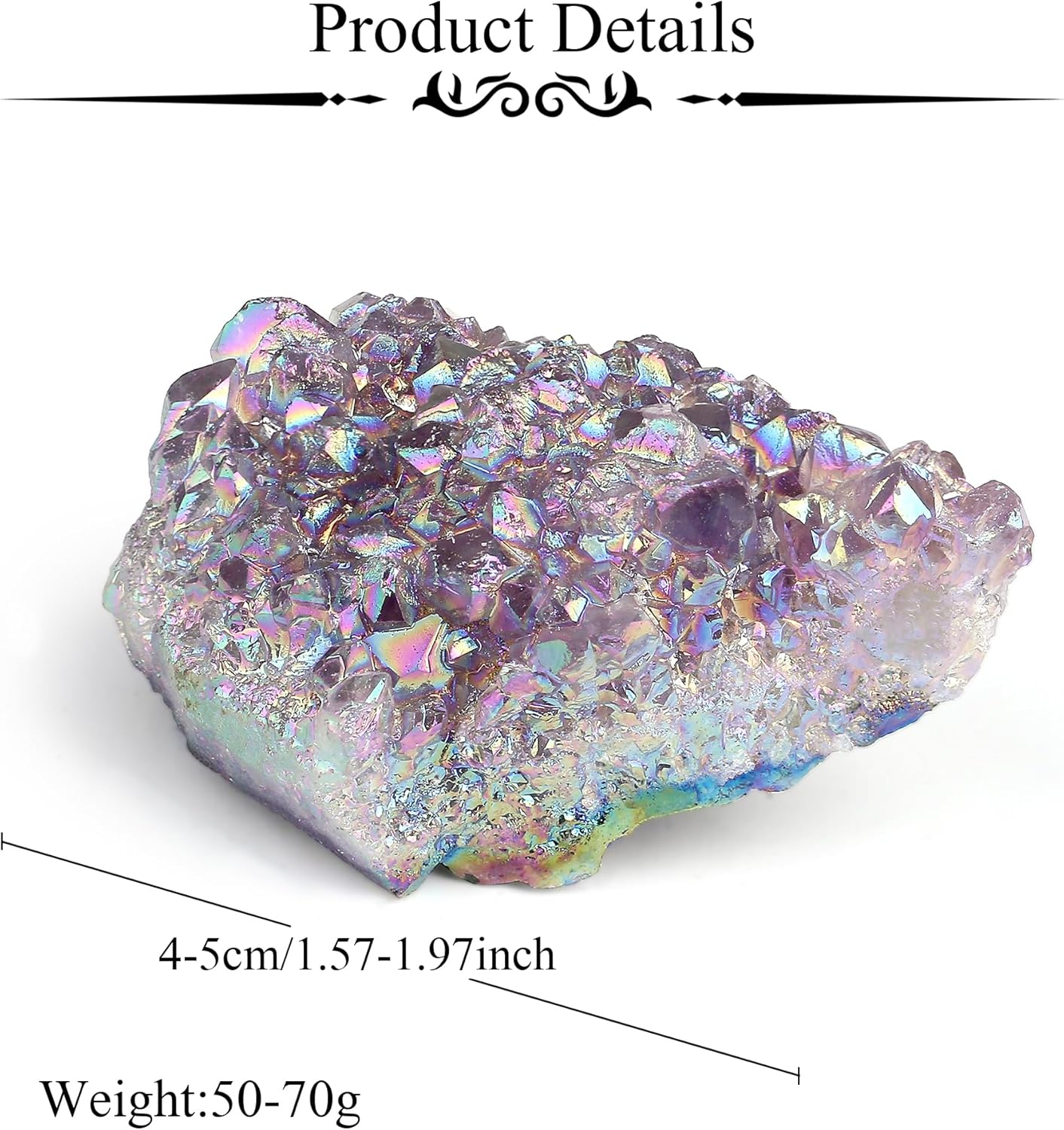 Thumbnail 1 de Sahoottie Titan Amethyst Druse Geode