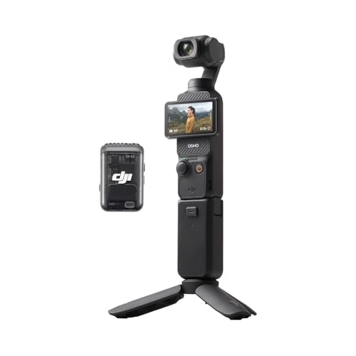 DJI Osmo Pocket 3 Kreativ Combo – Vlogging-Kamera mit 1-Zoll-CMOS, 4K/120 fps