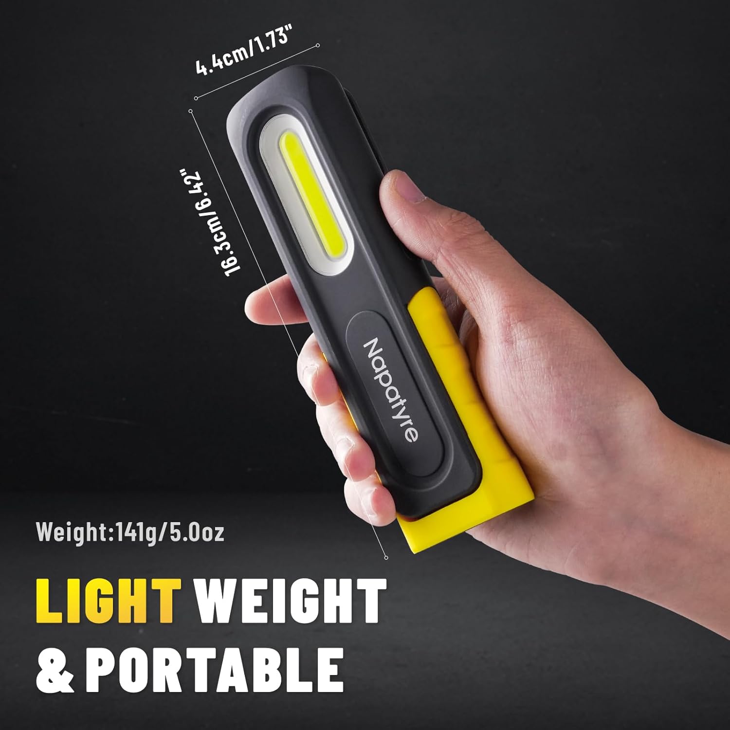Detalle de Napatyre LED Torch Rechargeable 800 Lumens — 2 Pack
