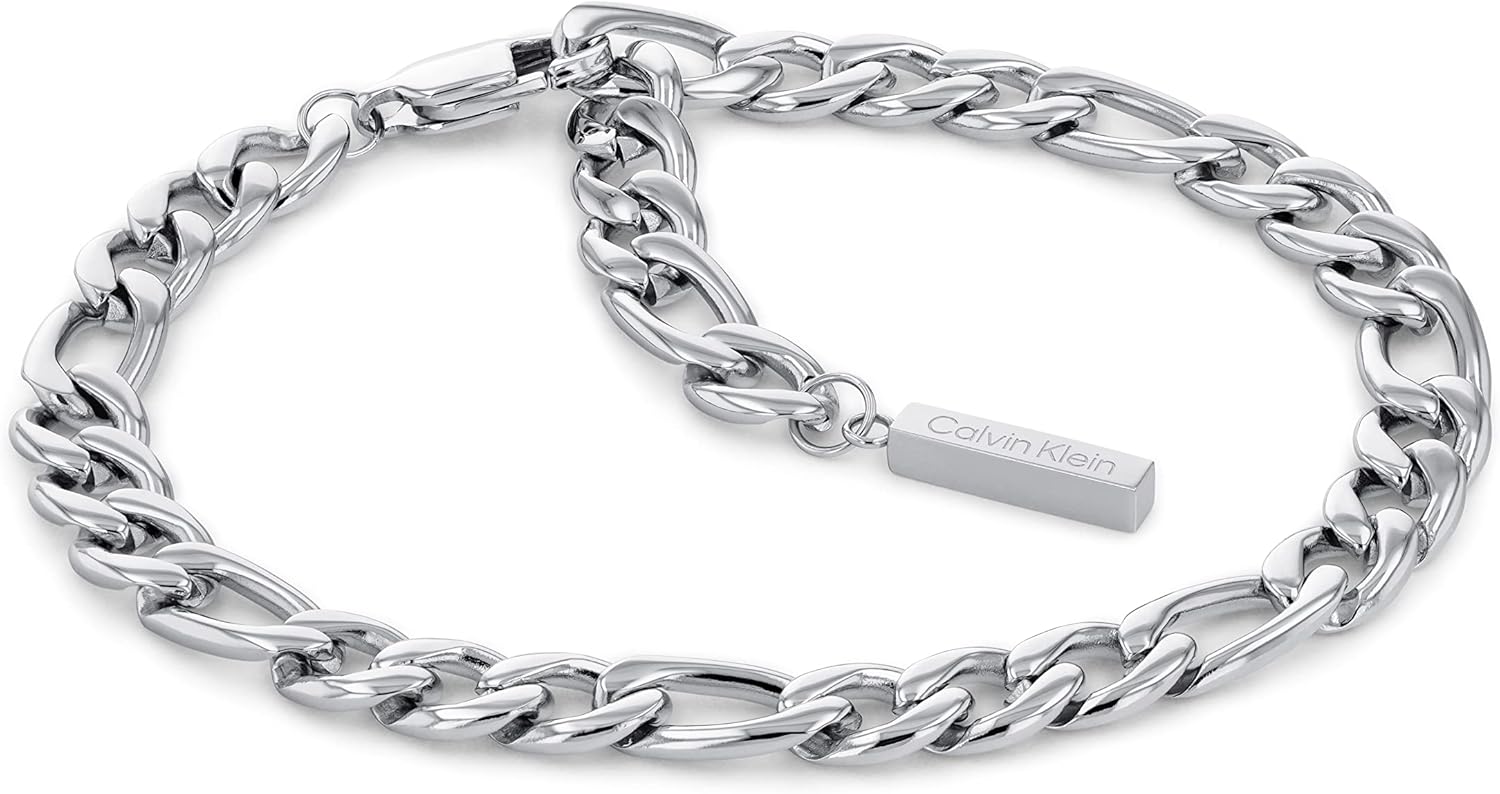 Thumbnail 3 de Calvin Klein Set di 3 braccialetti da donna Collezione LINKED in acciaio inossidabile 35700003