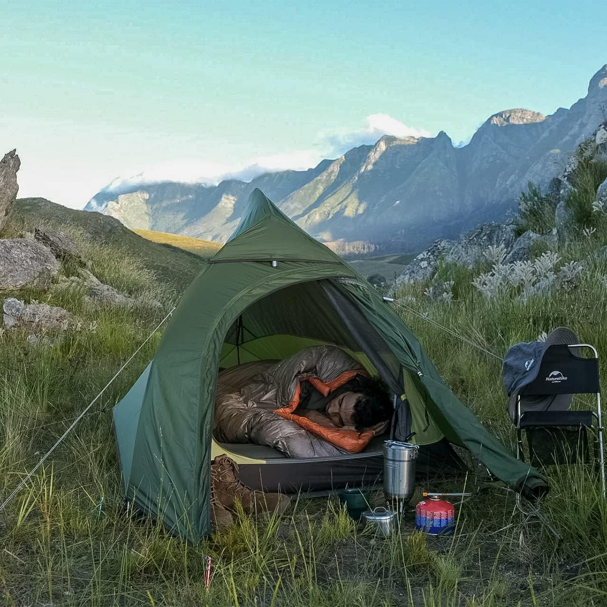 Thumbnail 5 de Naturehike Cloud up 1 Zelt 1,55 kg ⛺