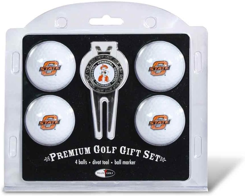 Thumbnail 6 de Team Golf NCAA Regulation Size Golf Balls Gift Set (4 Balls) with Divot Tool & Magnetic Marker
