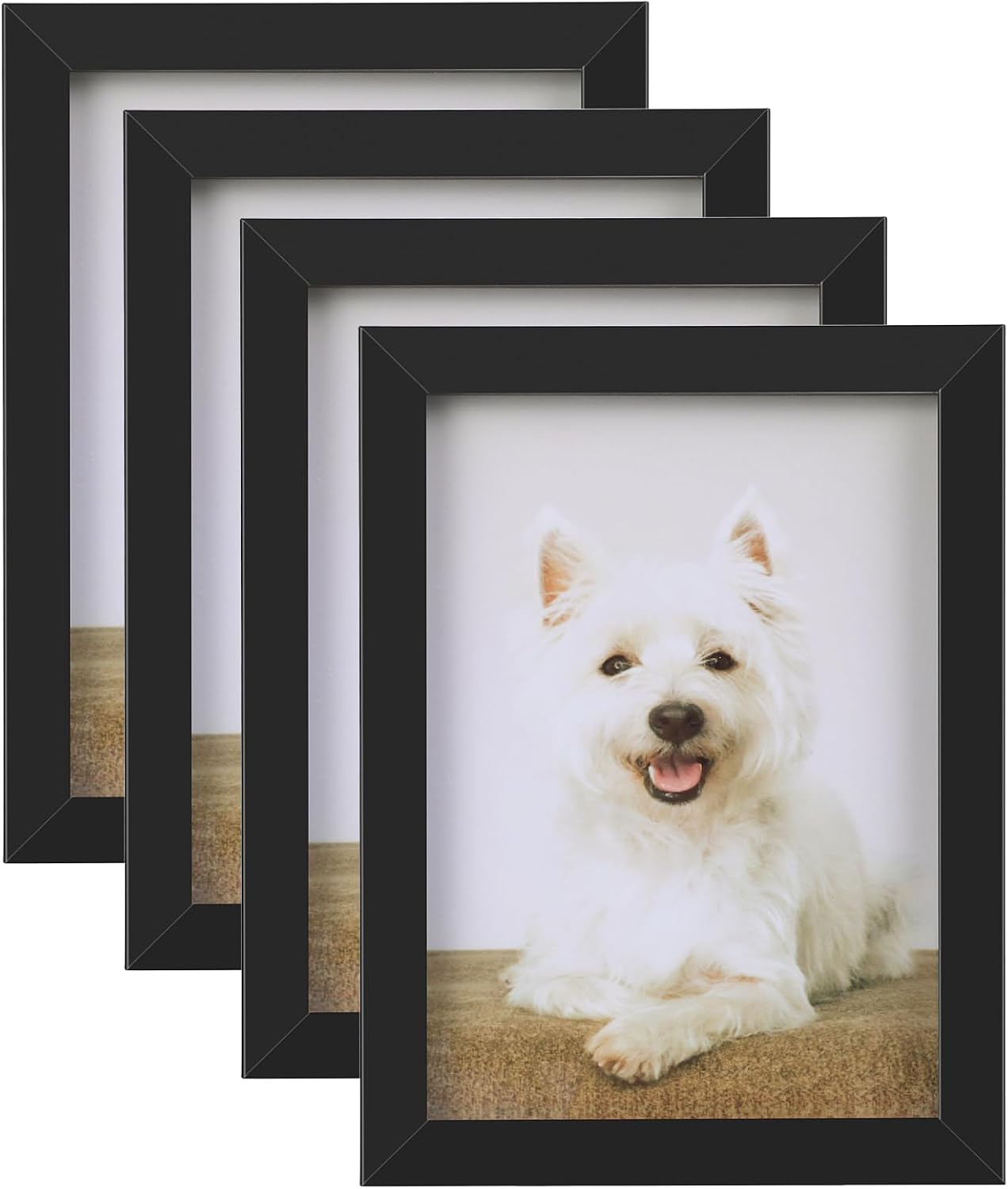 Detalle de HuaJiao 7x5 Picture Frame 4 Pack