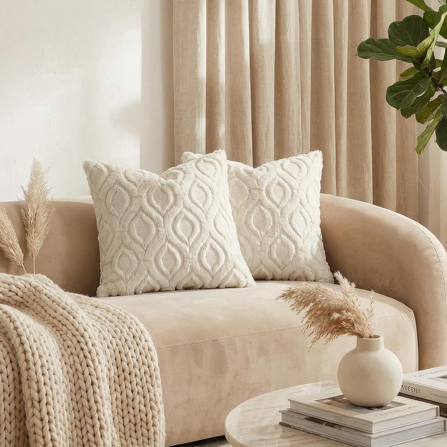 Detalle de decorUhome 18x18 Spring Pillow Covers ⚙