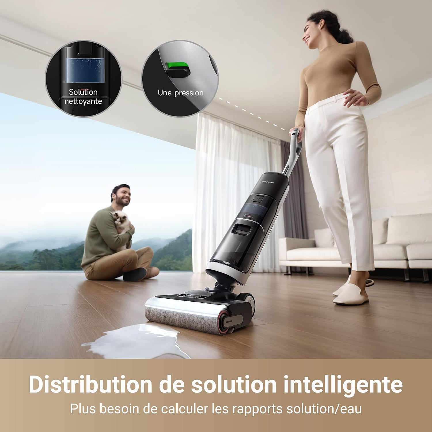 Detalle 2 de dreame H14 Pro Aspirateur Laveur 180°