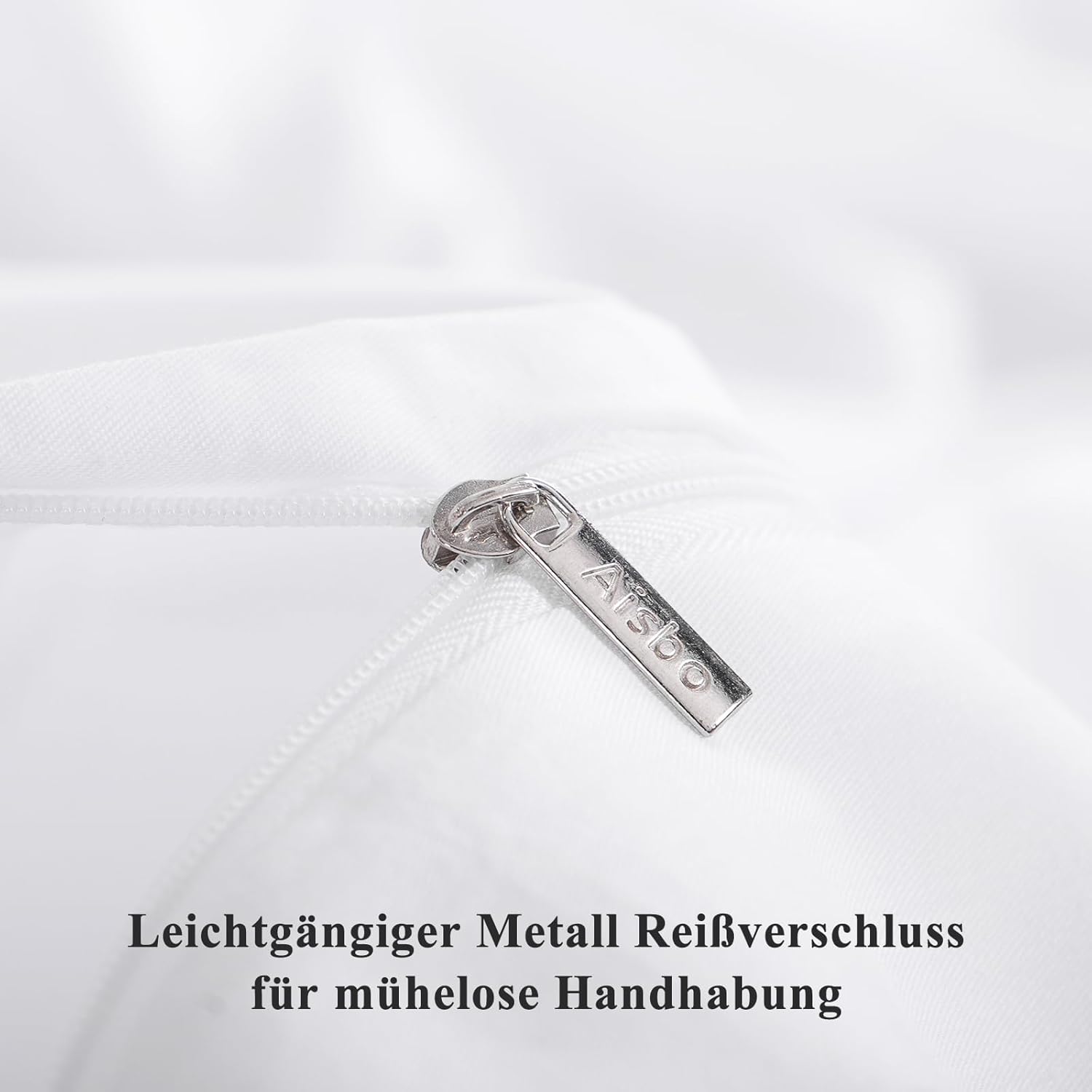 Thumbnail 5 de Aisbo Bettwäsche 220x240 Baumwolle Weiss