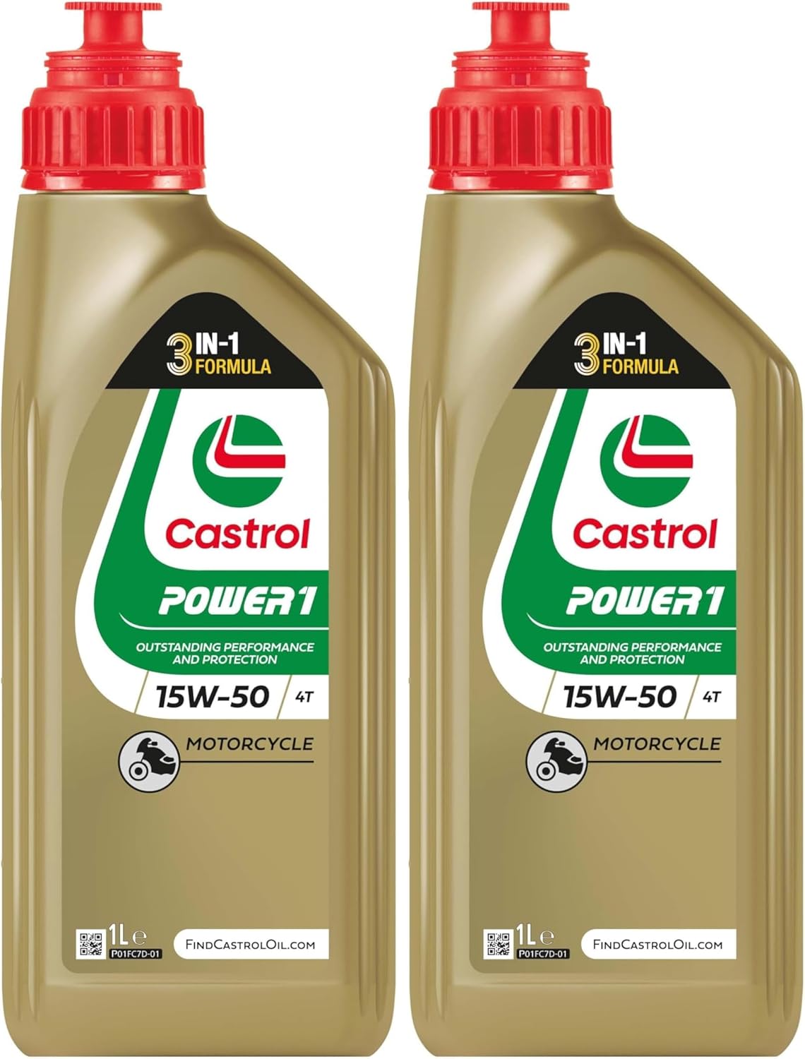Thumbnail 2 de Castrol POWER1 4T 15W-50, 4L — Lubrifiant moteur synthétique pour motos 4 temps