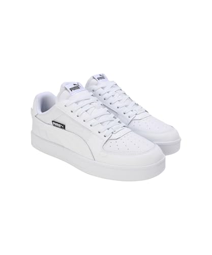 Detalle de Puma Caven 2.0 VTG Sneakers unisex – Weiß/Schwarz, Größe 38,5 EU