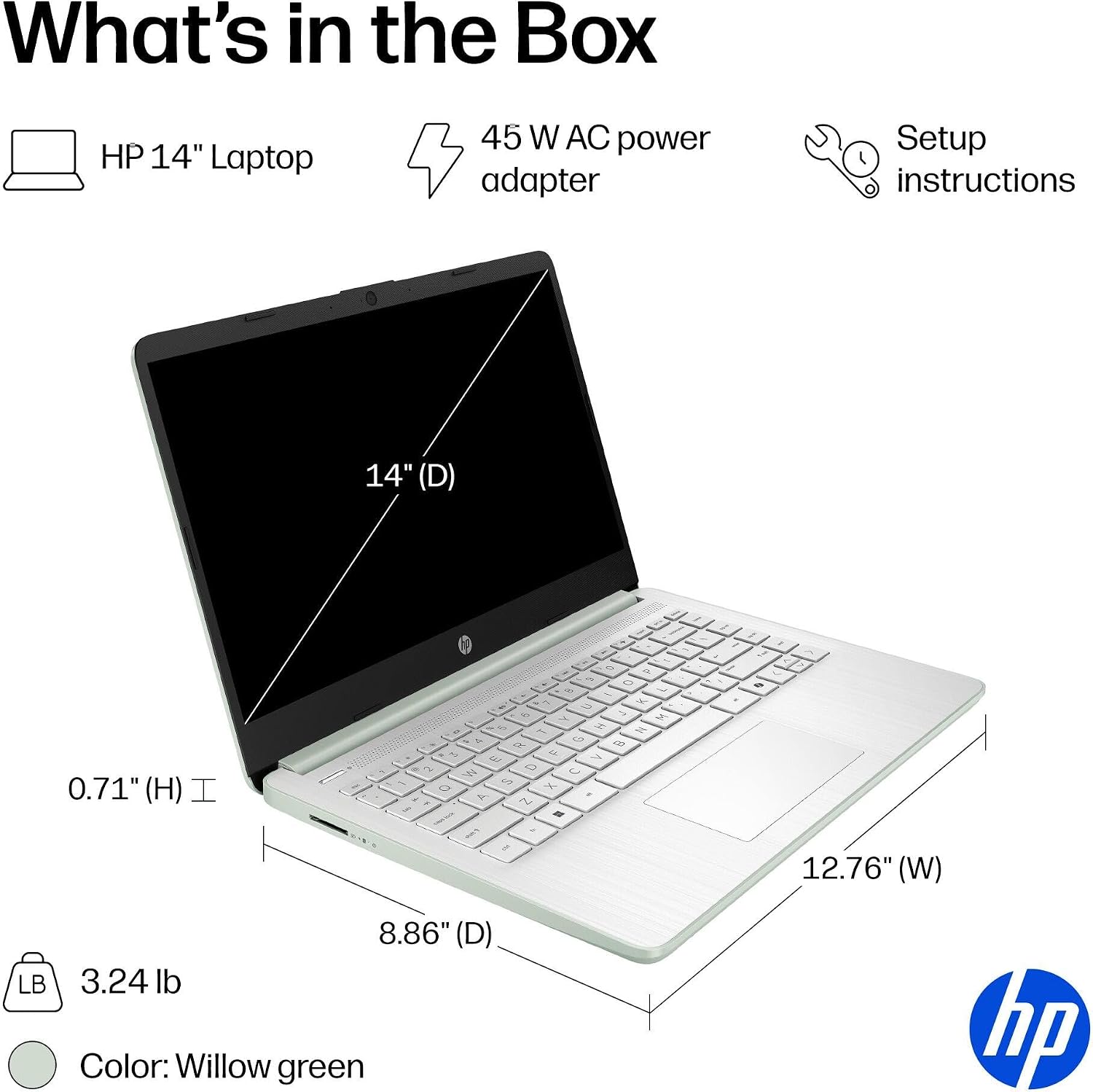Thumbnail 6 de HP Laptop 128GB Storage
