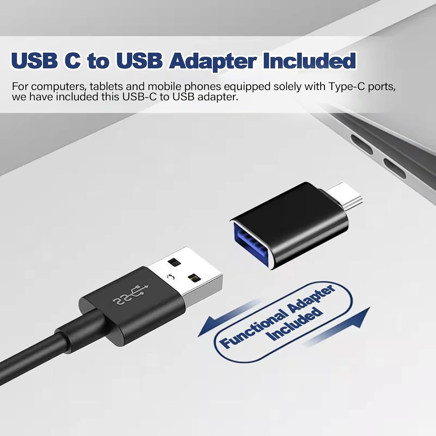 Detalle de YYV USB Computer Speakers – Wired mini soundbar with volume control and mute (plug and play)