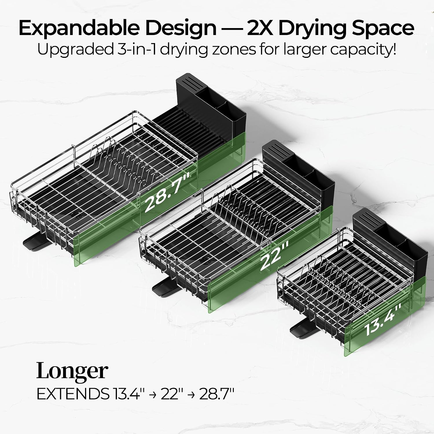 Thumbnail 5 de Pantasia Expandable Dish Rack