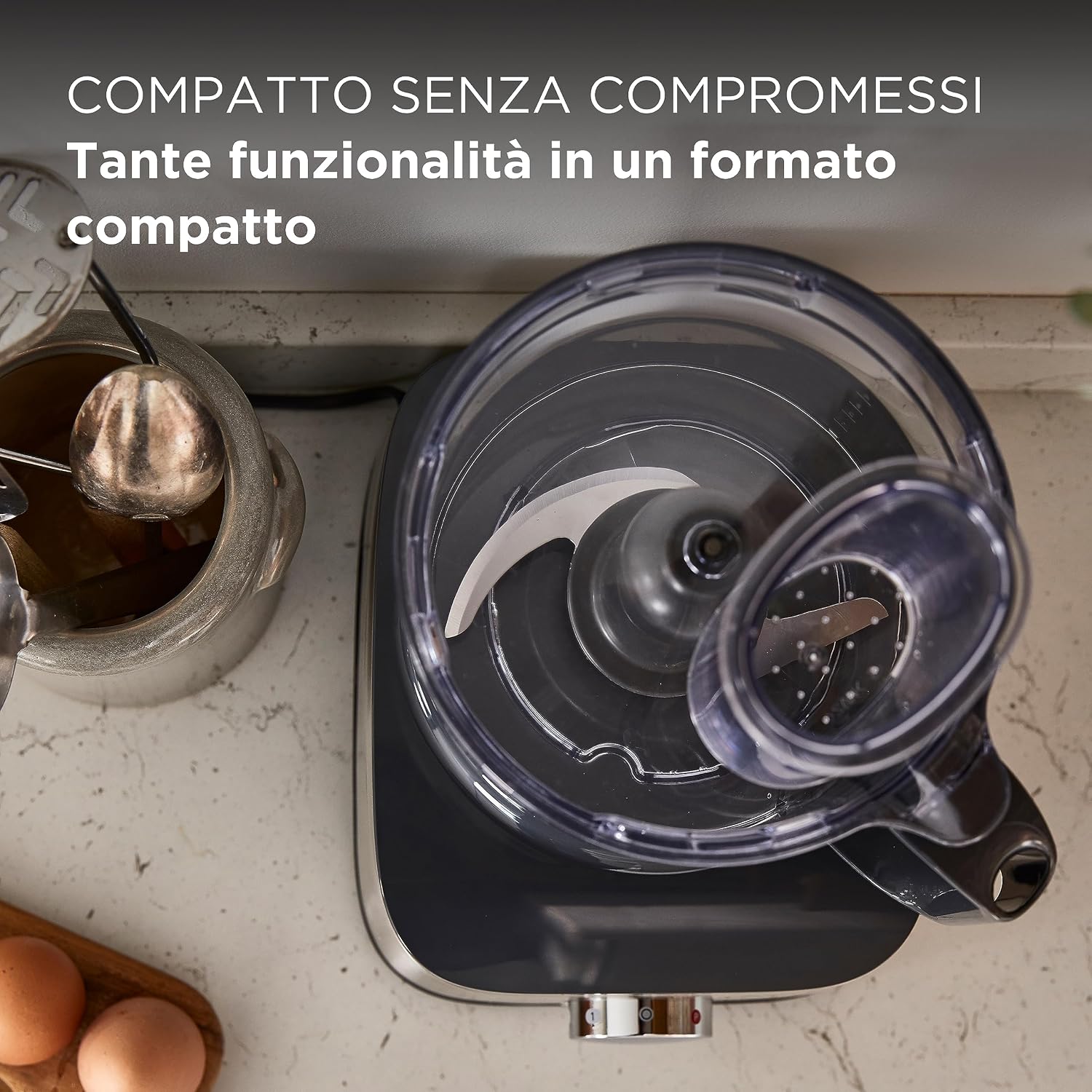 Detalle de Kenwood Multipro Compact FDM301SS: robot da cucina all-in-one compatto e versatile