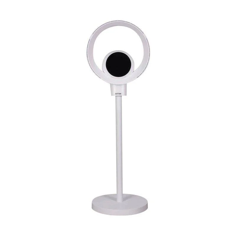 Detalle de Ventilador de Pie sin Aspas HTW HTW-VT-35AR 35W con 9 velocidades, mando y purificador