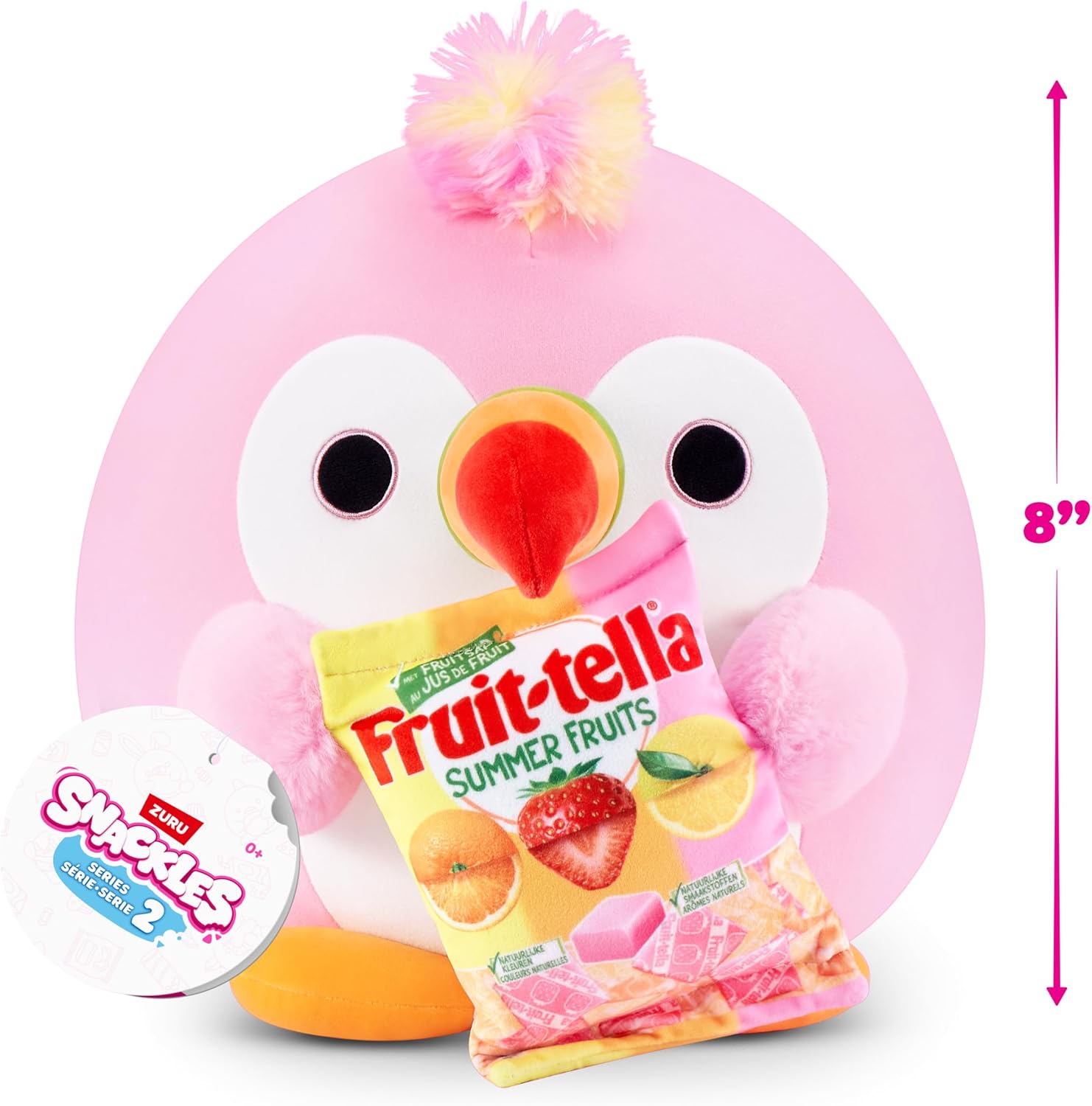 Detalle de Snackles Series 2 Wave 2 Snack Swap Toucan 20 cm plush by ZURU
