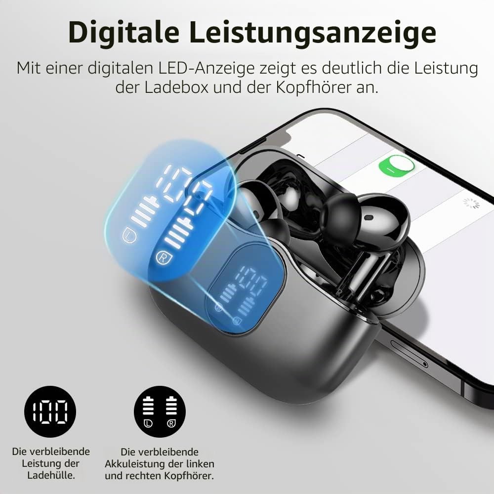 Thumbnail 5 de Btootos Bluetooth Kopfhörer 40 Std Spielzeit