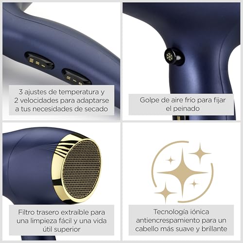 Thumbnail 1 de BaByliss Midnight Luxe Secador 2300W 💨 Profesional y Rápido