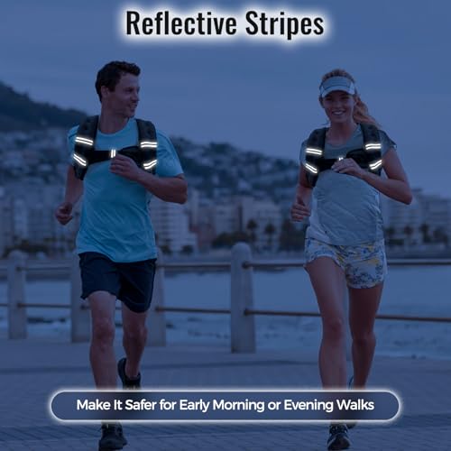 Thumbnail 4 de Zeerun Weighted Vest: Ergonomic, Adjustable Weight for Walking, Running, and Strength Training