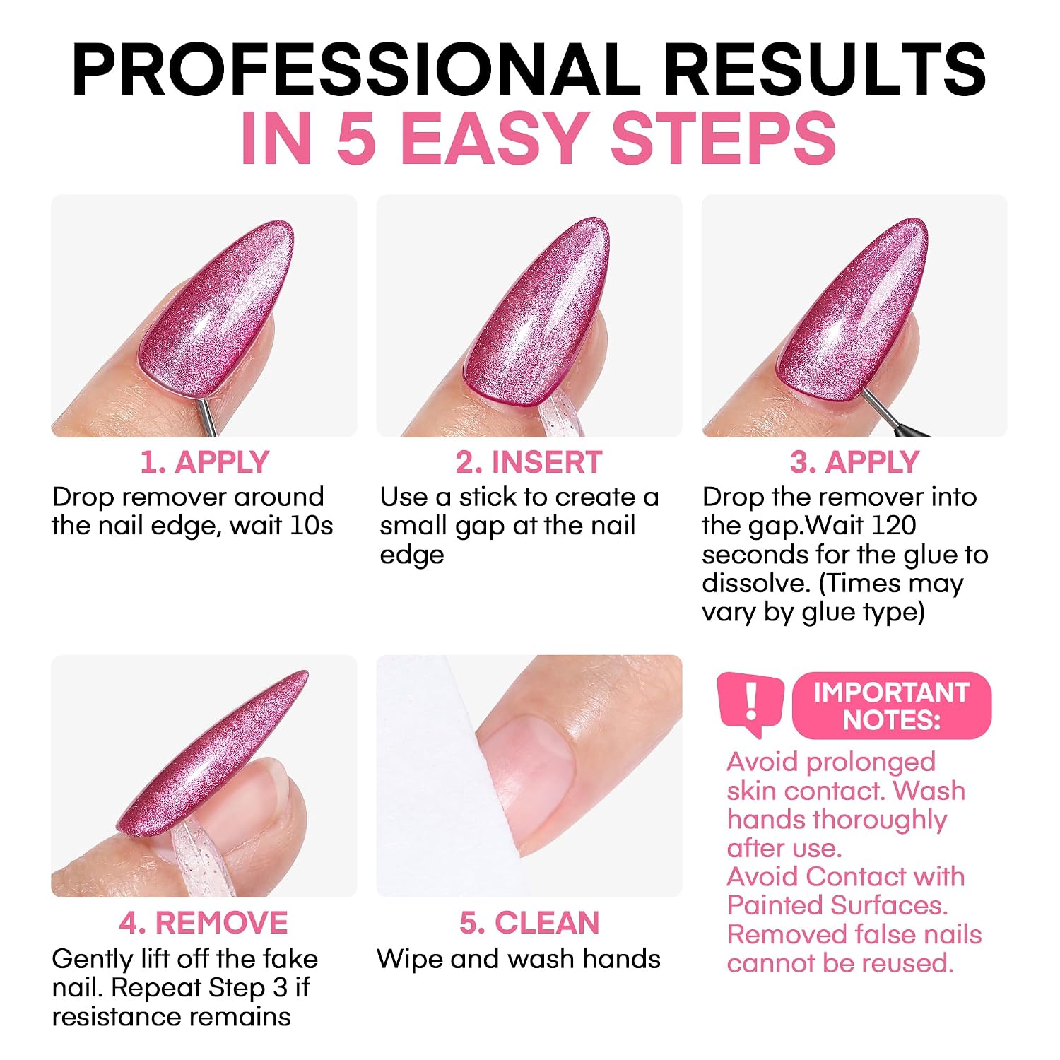 Thumbnail 6 de Luckyfairy Press-On Nail Glue Remover 20ml
