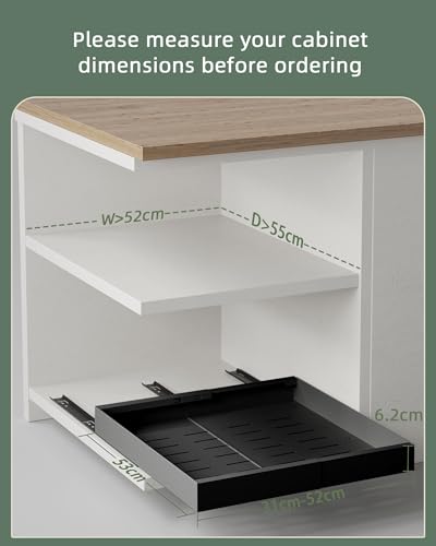 Detalle 2 de NETEL Lot de 2 cajones extensibles 53 cm