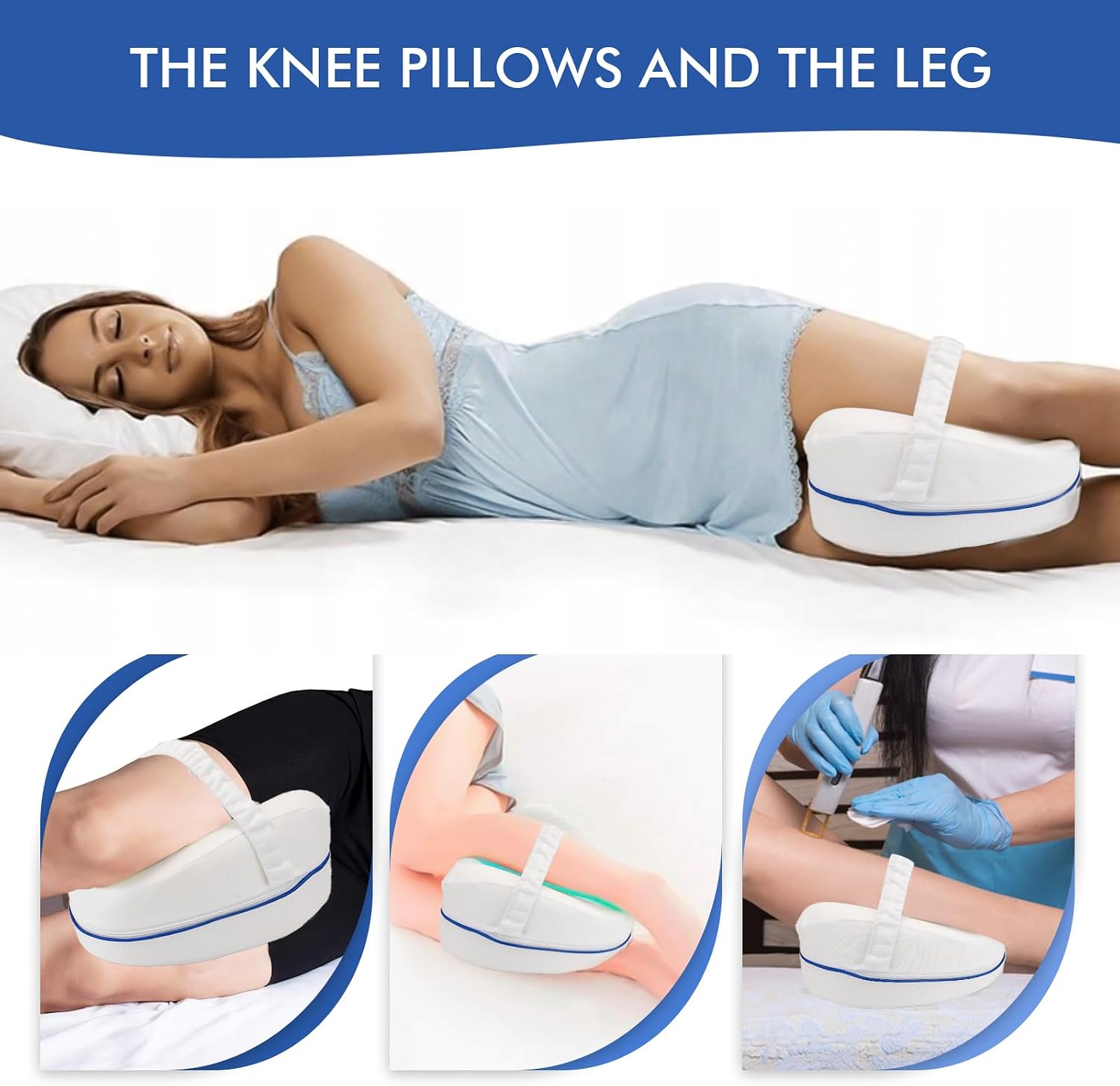 Thumbnail 4 de Kawaology Almohada ortopédica para rodillas 1 unidad