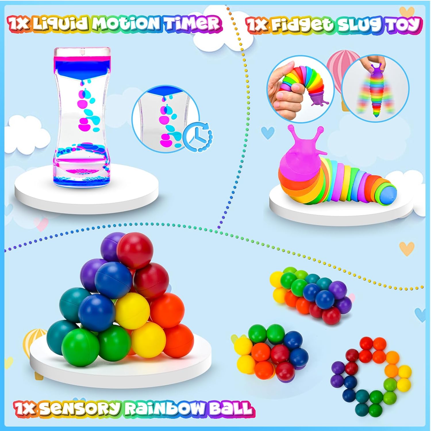 Thumbnail 2 de Easter Basket Stuffers 15-Pack Fidget Toys