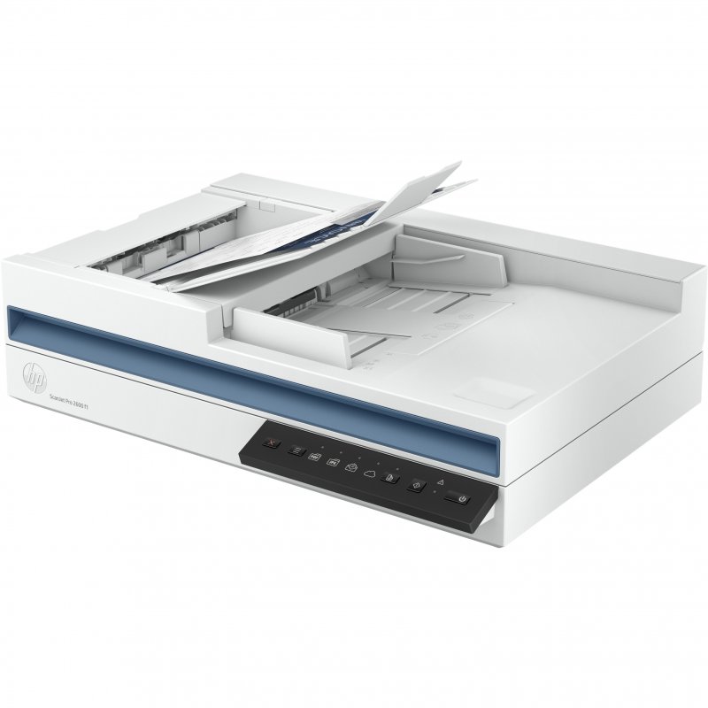 Thumbnail 1 de HP ScanJet Pro 2600 f1: escáner de documentos con ADF dúplex para flujo de trabajo eficiente