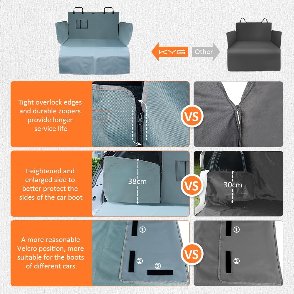 Thumbnail 1 de KYG Car Boot Liner 184 x 105 x 38cm