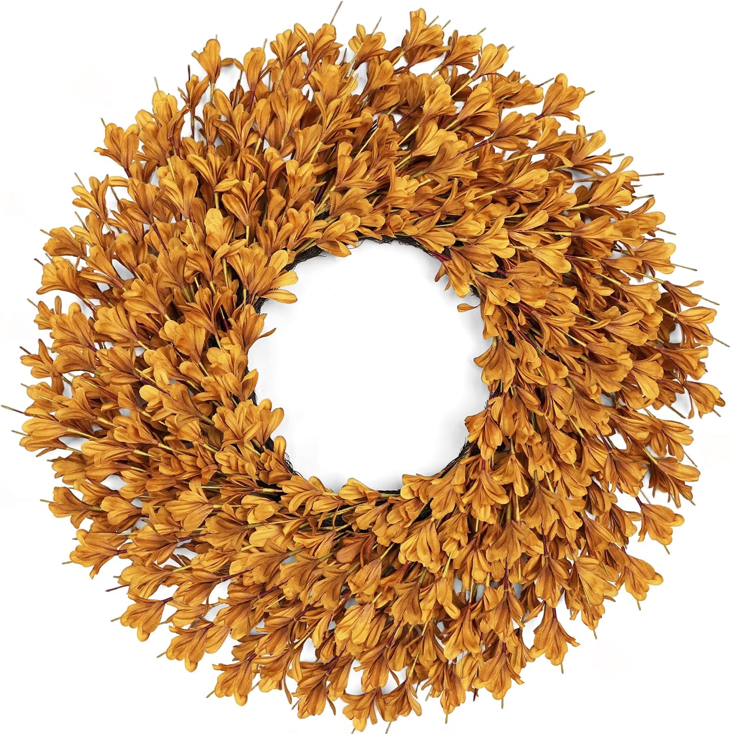Detalle de 26 Inch Pink Forsythia Spring Wreath