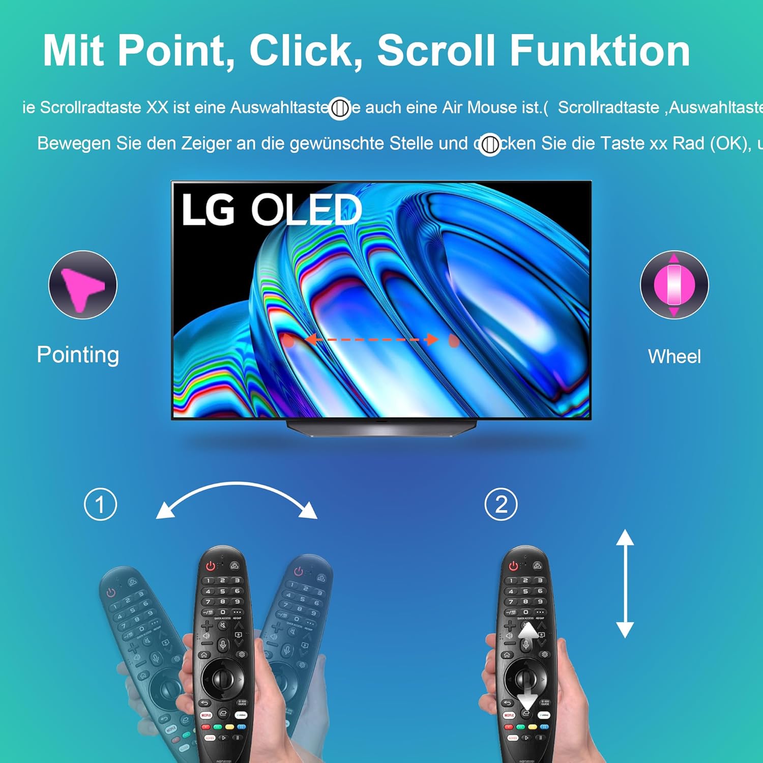 Thumbnail 5 de Ersatz Magic Remote MR20GA mit Sprachfunktion