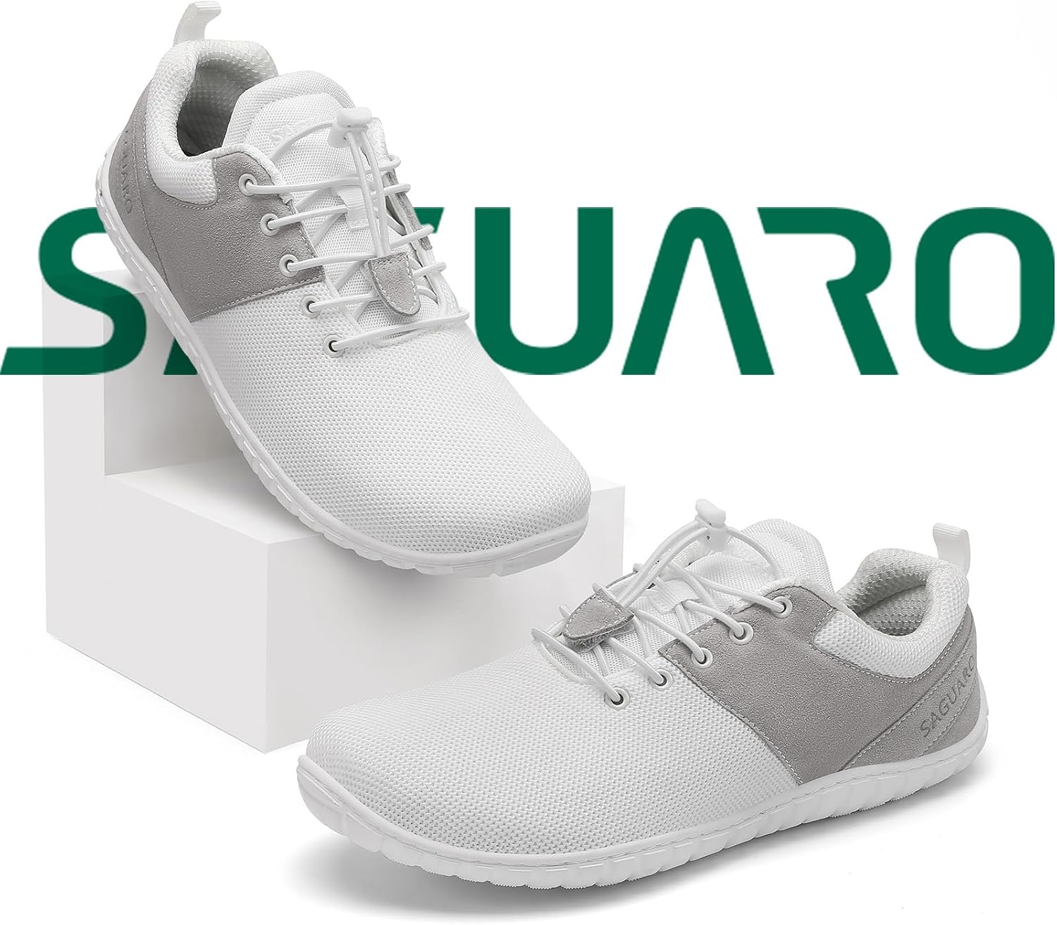 Thumbnail 6 de Saguaro Scarpe Barefoot Sportive unisex con punta larga, Zero Drop e tomaia in Flyknit (Gr. 36-48)