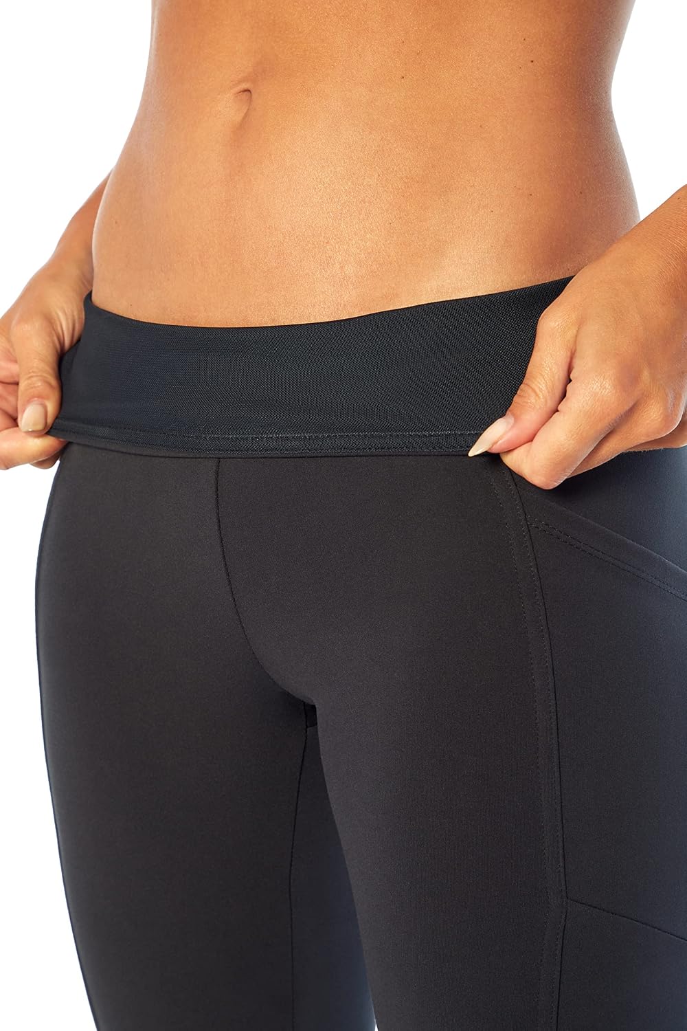 Detalle 2 de Marika Cameron legginsy damskie plus size z wysokim stanem, do kostki