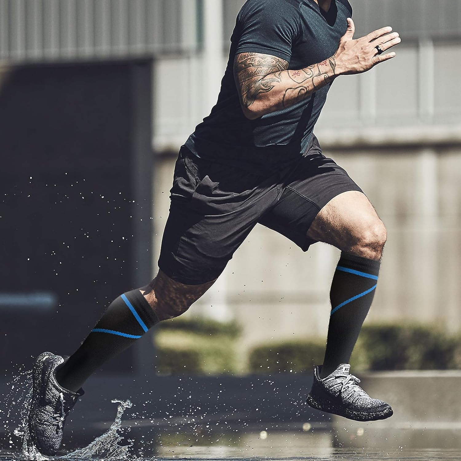 Detalle 2 de fenglaoda Compression Socks 8 Pairs