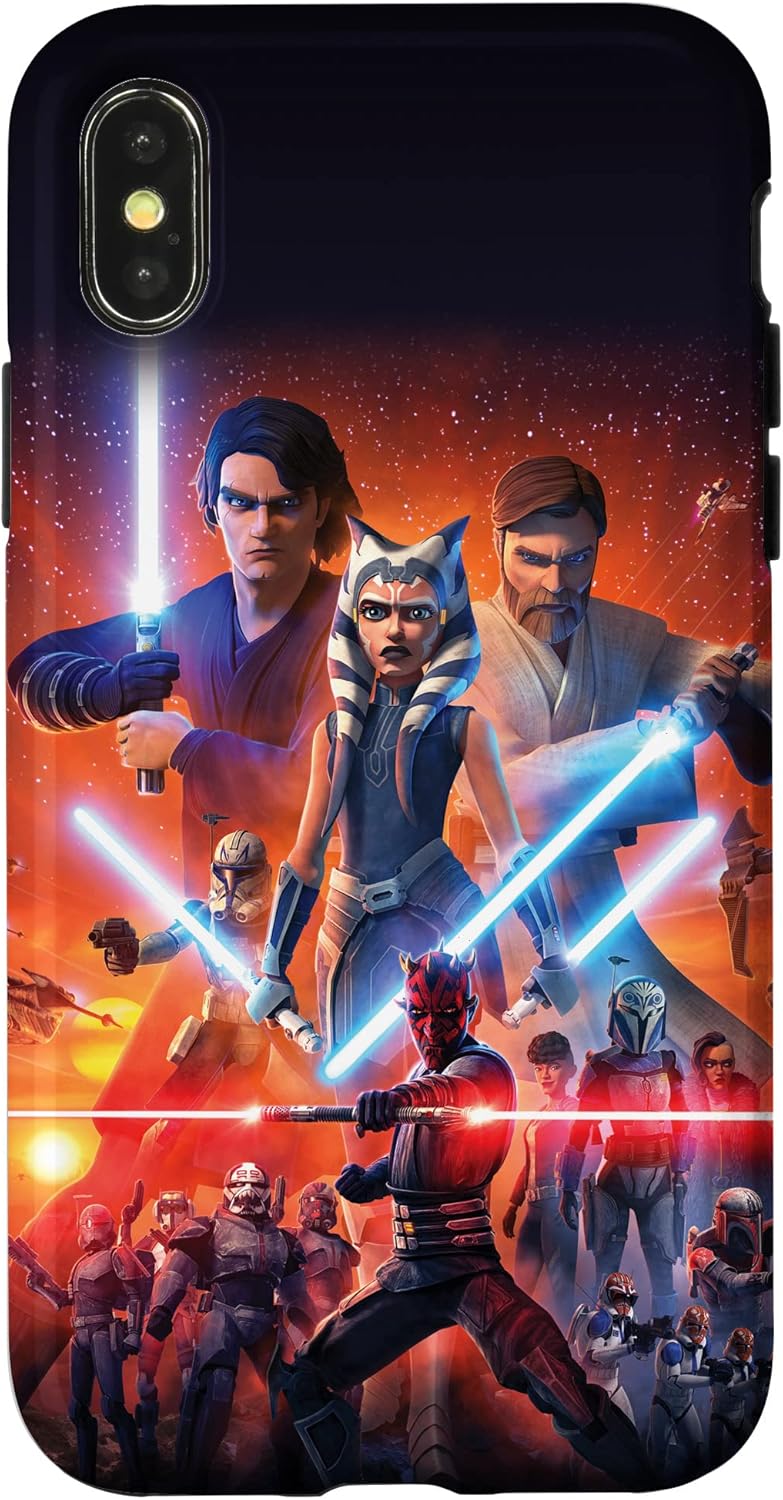 Thumbnail 4 de Custodia protettiva in stile portafoglio Star Wars The Clone Wars per iPhone 13 Pro Max