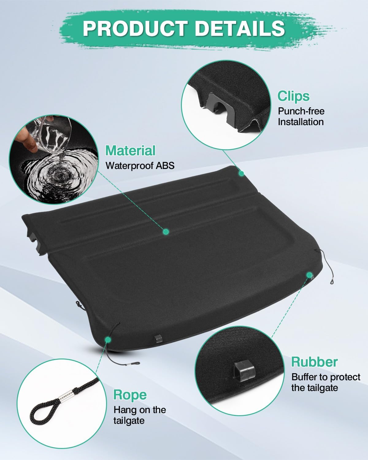 Detalle de Powerty Cargo Cover for Mazda CX-30 2020-26
