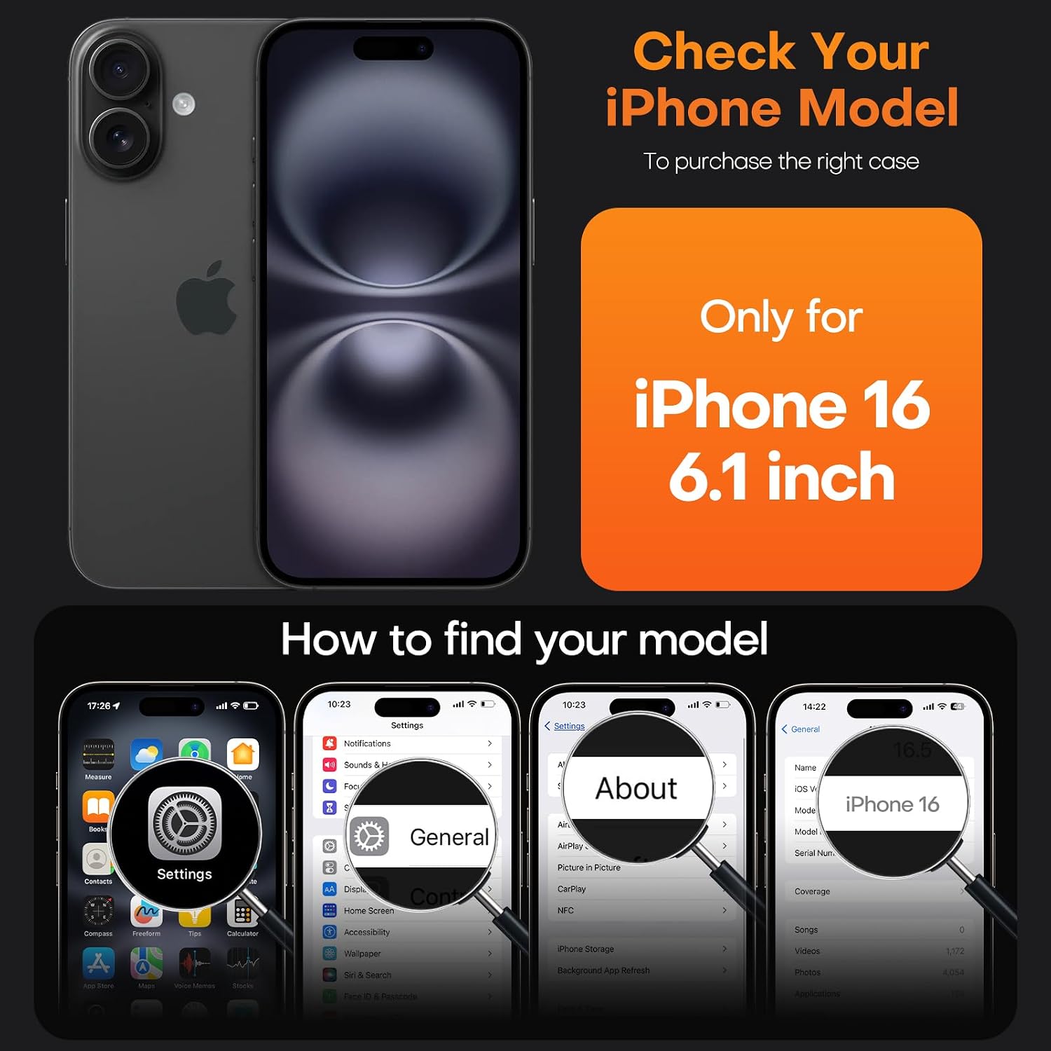 Thumbnail 6 de TAURI iPhone 16 Case for MagSafe, 0.04 in