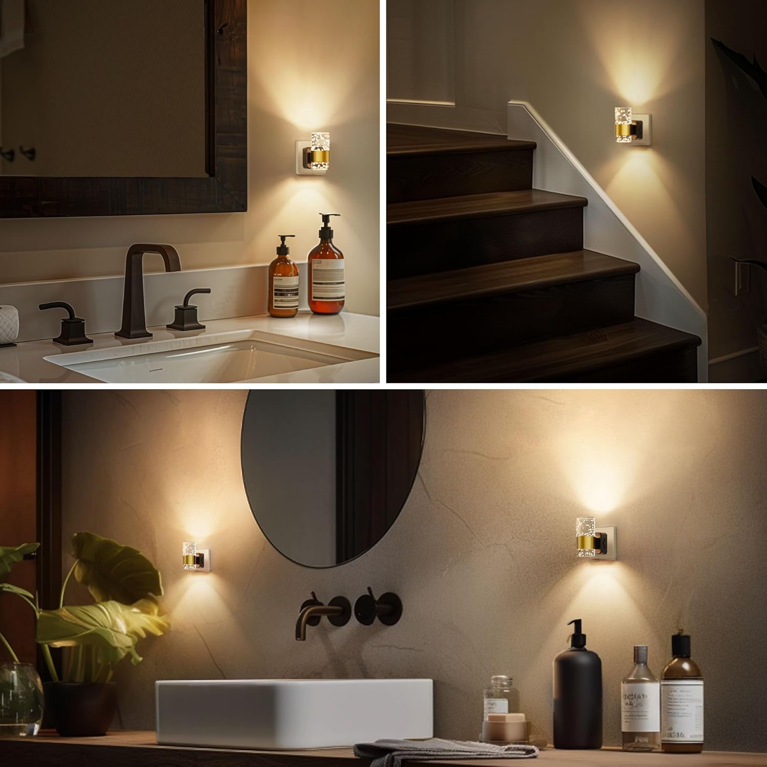 Thumbnail 5 de LOHAS-LED Nachtlicht Steckdose mit Dämmerungssensor – Warmweiß 3000K, 0–100 Lumen, dimmbar