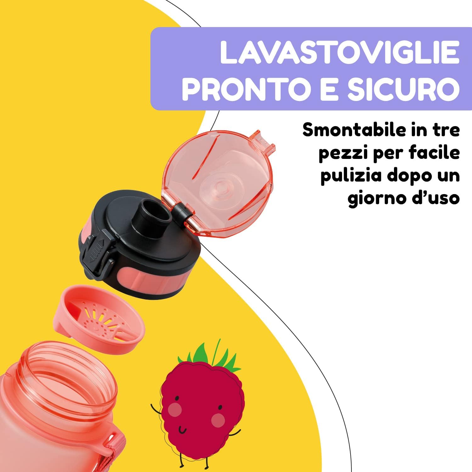 Thumbnail 2 de SCHMATZFATZ borraccia bambini 500 ml senza perdite
