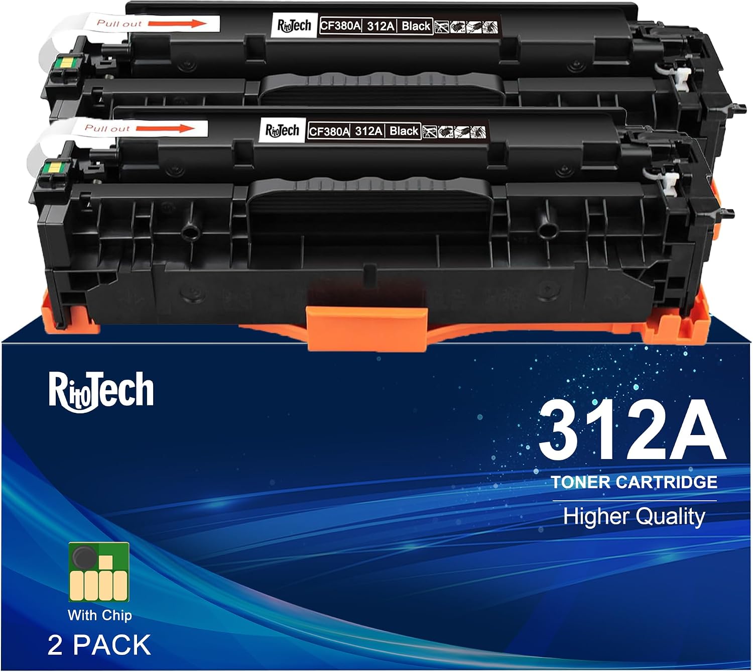 Detalle de Compatible HP Black Toner Cartridge 312A
