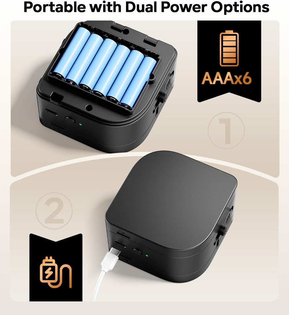 Thumbnail 6 de Phomemo P12 Label Maker: 2026 Bluetooth Inkless 3-in-1 Label Printer