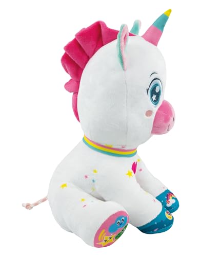 Thumbnail 5 de Clementoni Baby Scintilla Unicorno Canta e Brilla: Peluche Interattivo per Sviluppo Sensoriale e Cognitivo