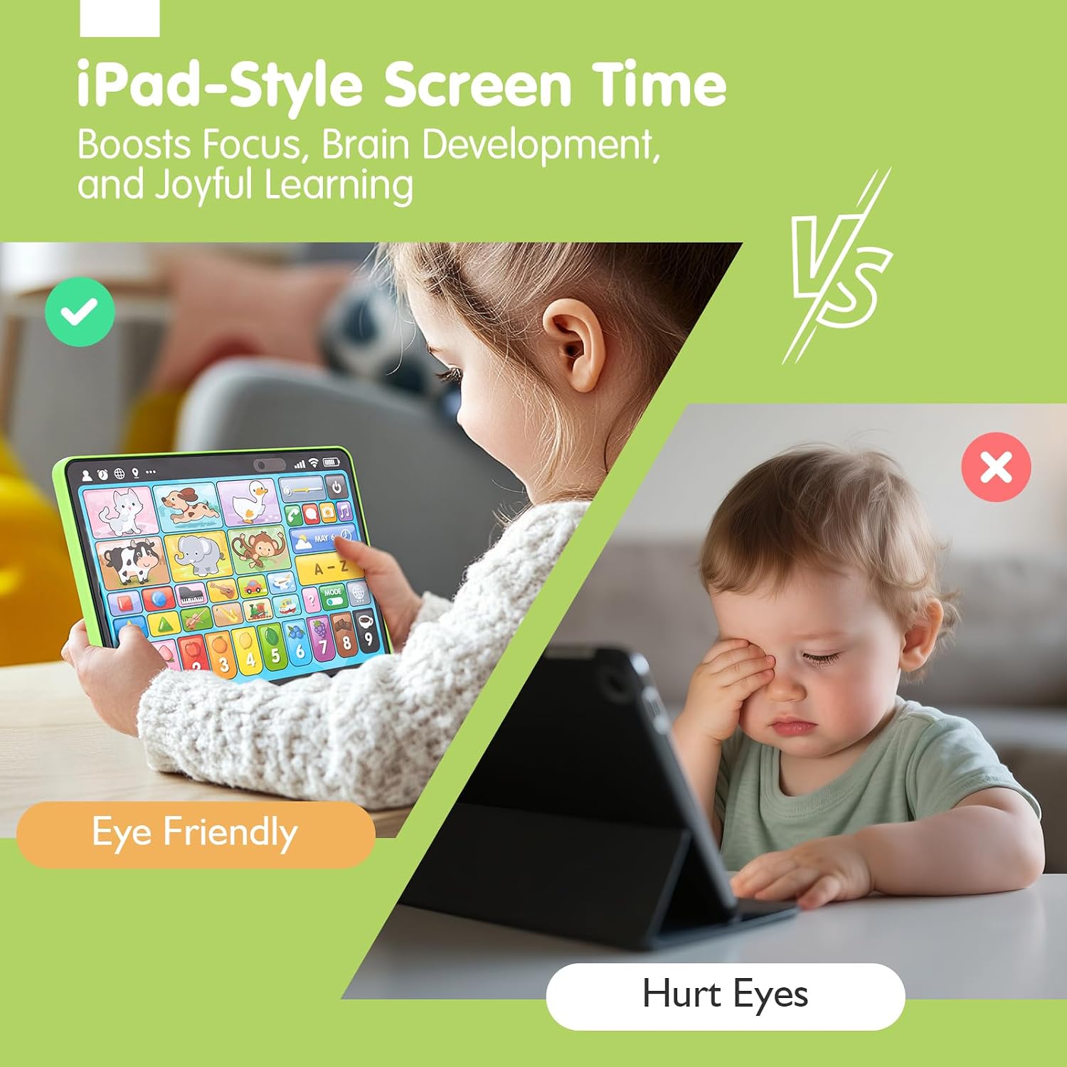 Thumbnail 6 de hahaland Multilingual Baby Learning Tablet (EN/DE/FR/IT/ES) – A Practical Screen-Free Toy for Language Sparks