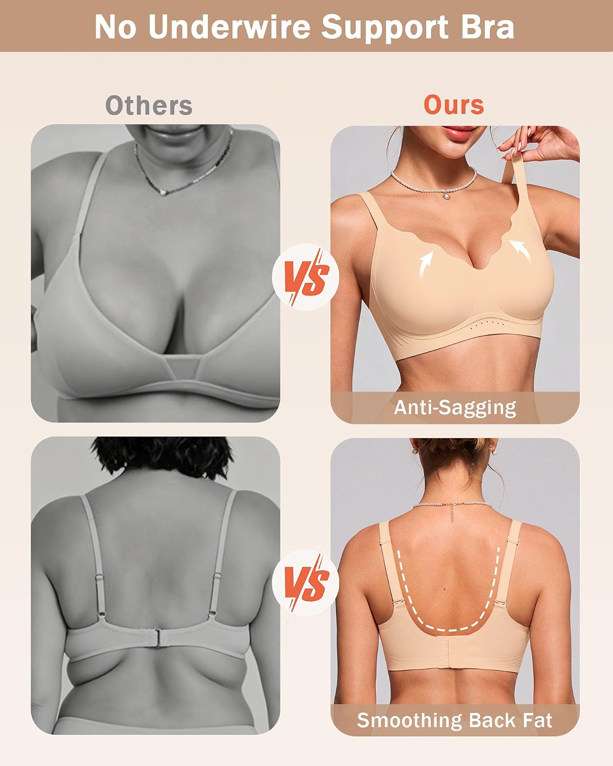 Thumbnail 4 de HORISUN Wireless Bra Seamless