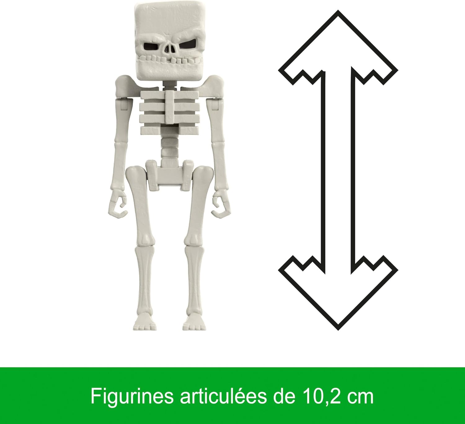 Thumbnail 1 de Coffret Mattel Minecraft « Rencontres à la Surface » avec 4 figurines articulées et 3 accessoires (JFR70)