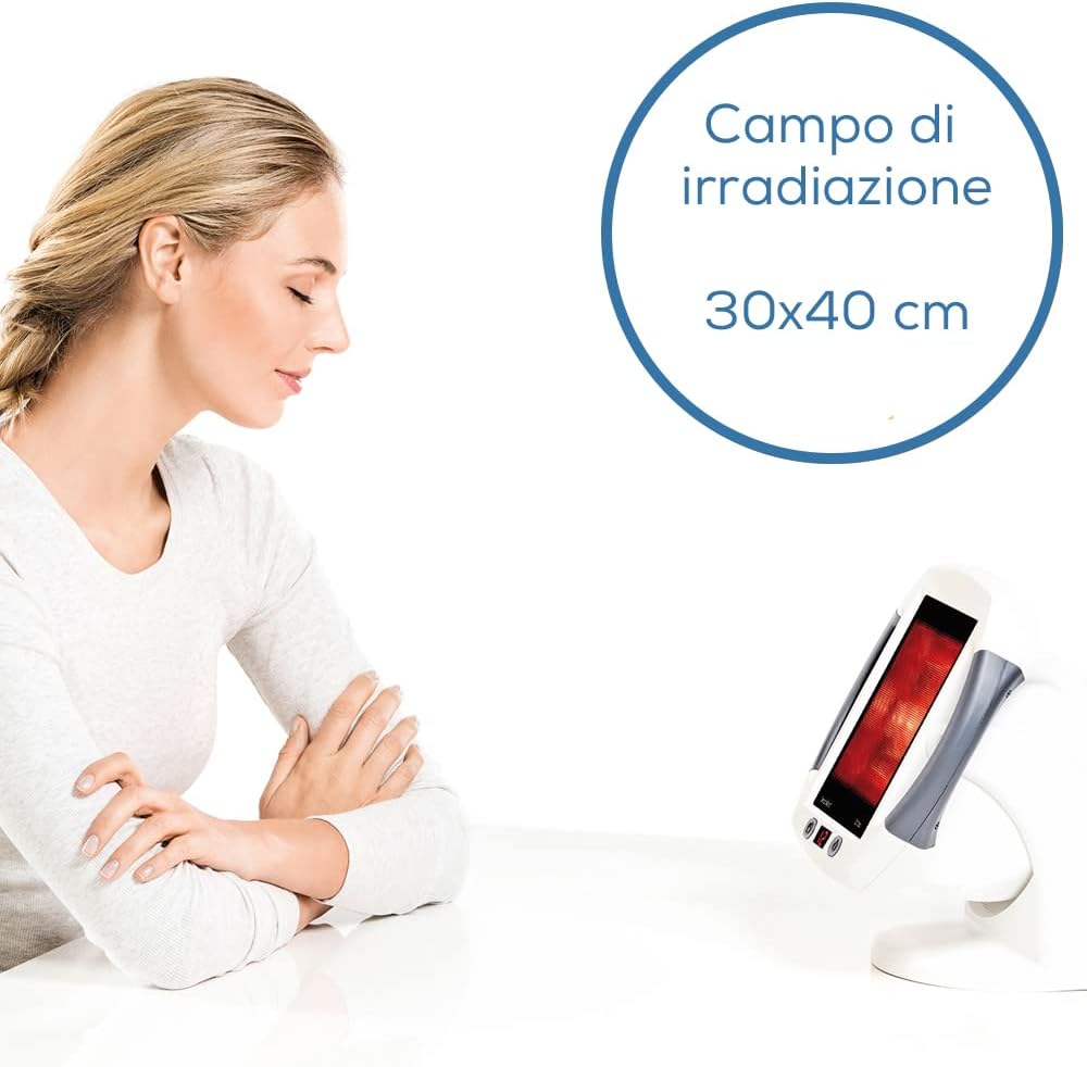 Detalle de Sanitas SIL 45: Lampada a Raggi Infrarossi 300 W per terapia mirata