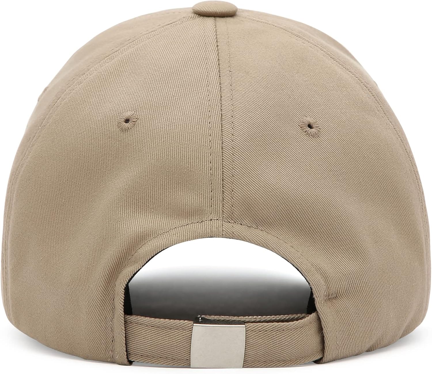 Detalle de UNDERCONTROL Extra Large Oversized High Crown Ball Cap (XXL) – Hand Stitched, Unisex Plus Size Cotton Dad Hat