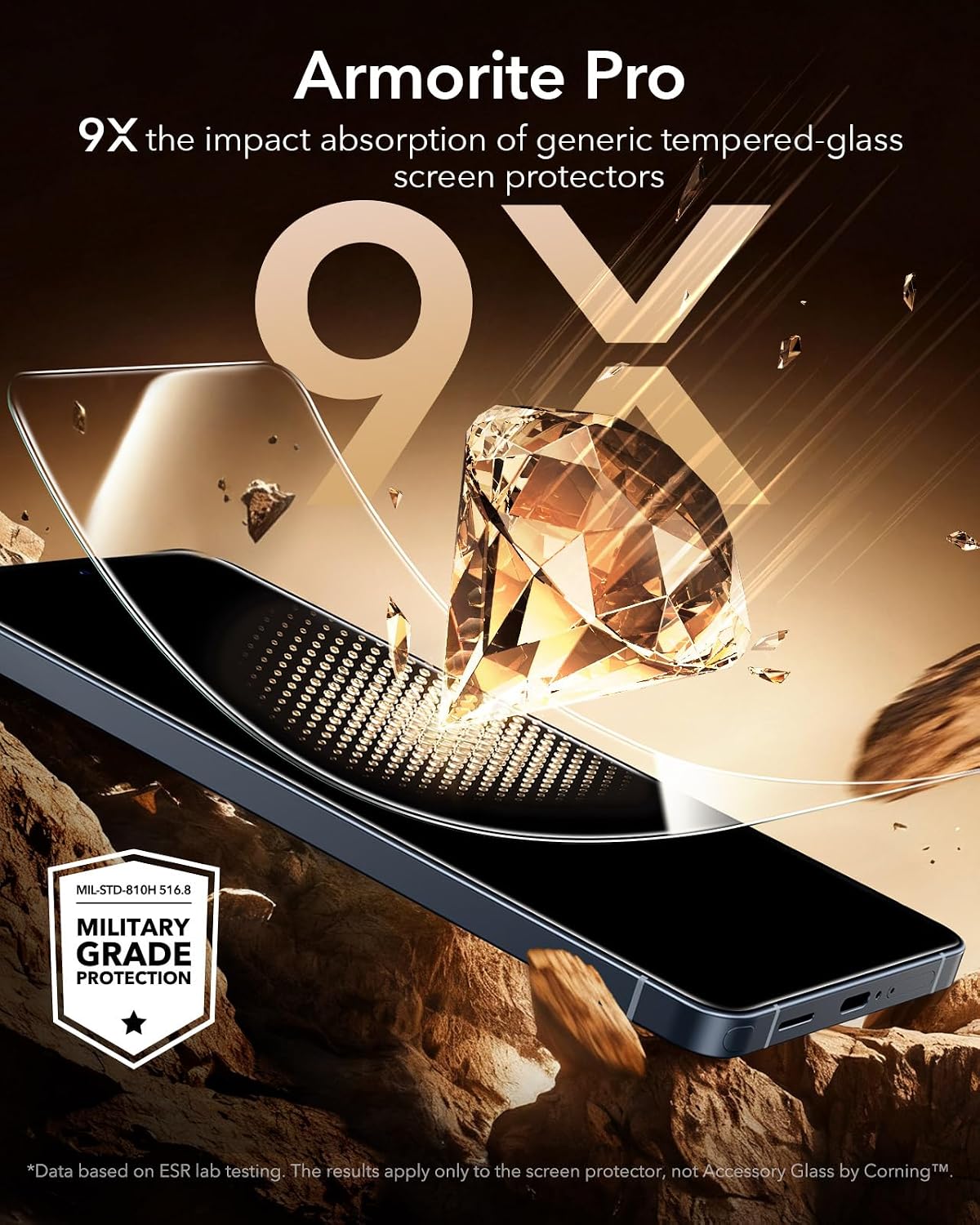 Thumbnail 3 de ESR 3‑Pack Screen Protector Galaxy S26 Ultra
