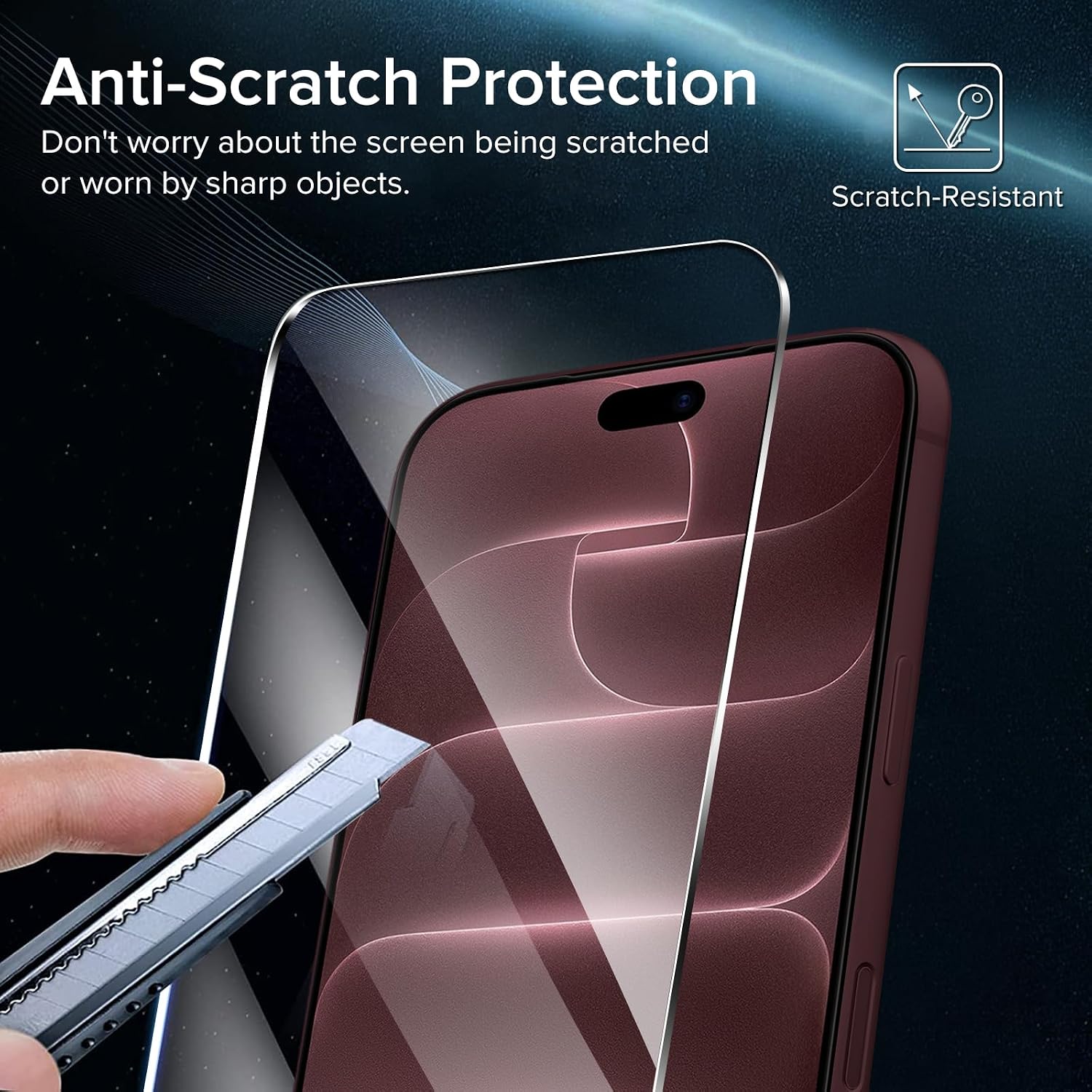 Thumbnail 3 de ivoler iPhone 18/17 Pro Max Screen Protector, 6.9-Inch Tempered Glass 3-Pack