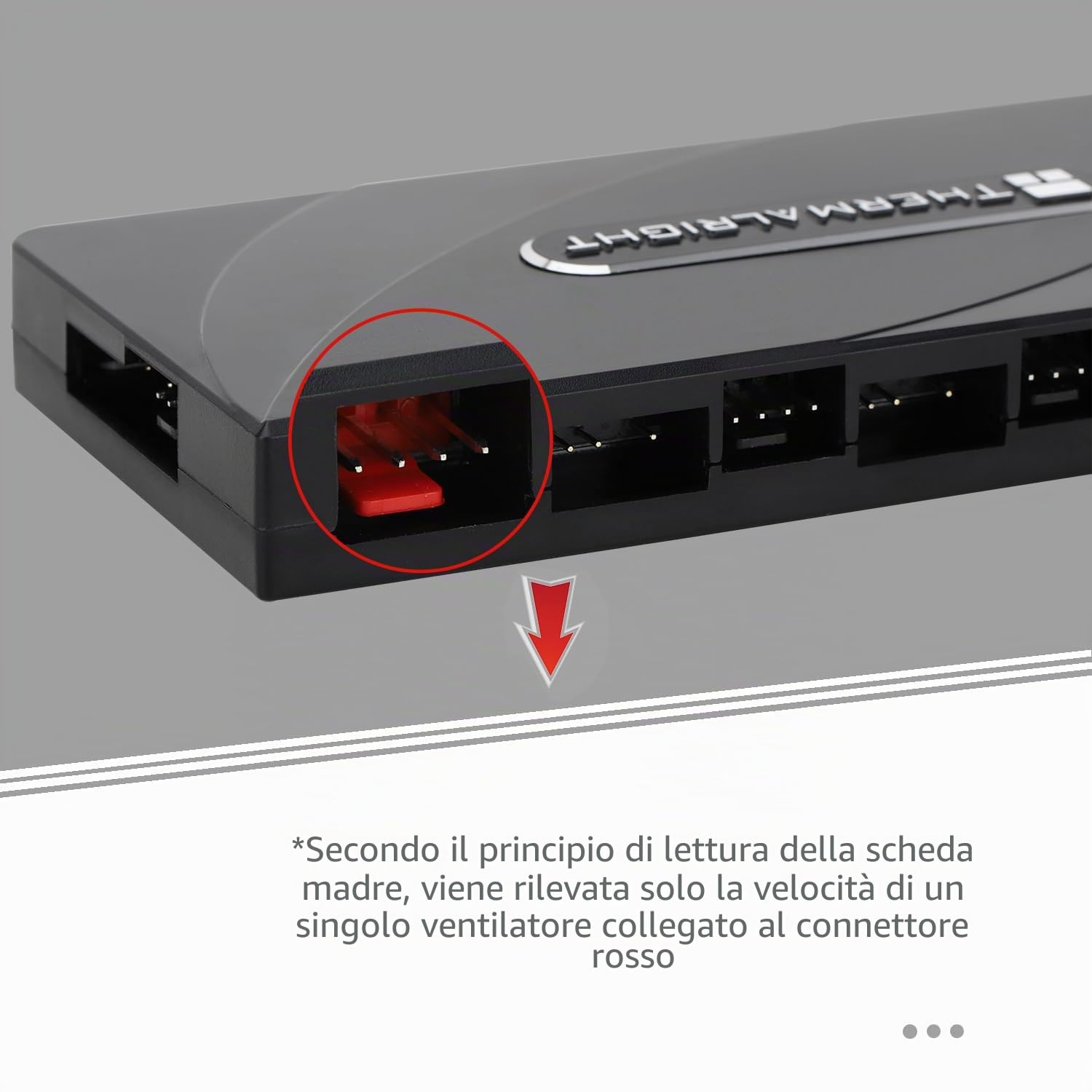 Thumbnail 1 de TR-Thermalright TL-Fan e ARGB HUB x8: hub di interfaccia PWM 4 pin e ARGB 3 pin per 8 gruppi di ventole
