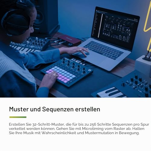 Detalle 2 de Novation Circuit Tracks Groovebox: Sequenzer, Synthesizer und Drum-Mmaschine im Kompaktdesign